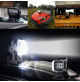 Marine LED light - long beam - Black casing - 50 Watts - 12-24 volts - WK-B50HL - AZLED
